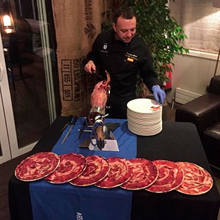 JB Parrondo Cortador profesional de jamon