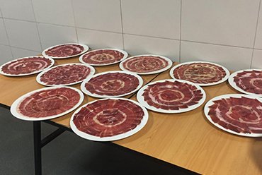 corte y envasado de jamon al vacio